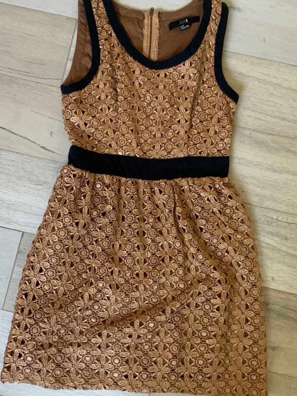 Forever 21 mini flared lace dress size S/P